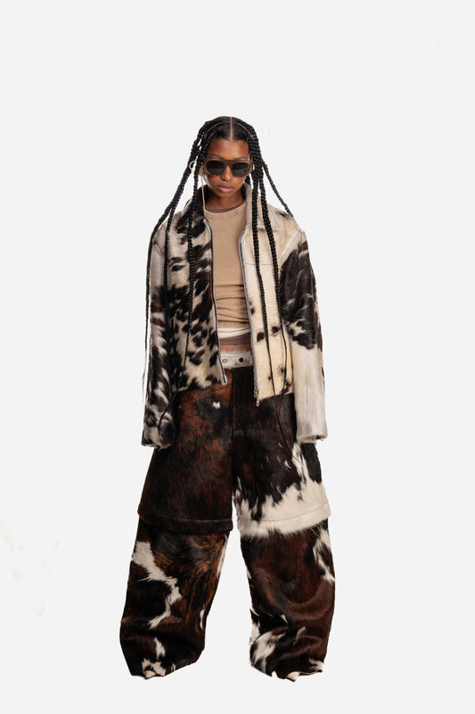 Brown Cowhide Jacket