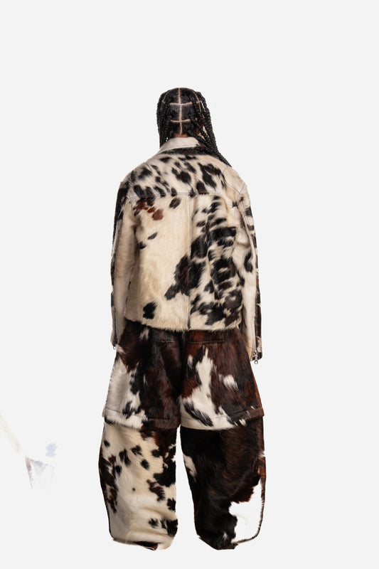 Brown Cowhide Jacket