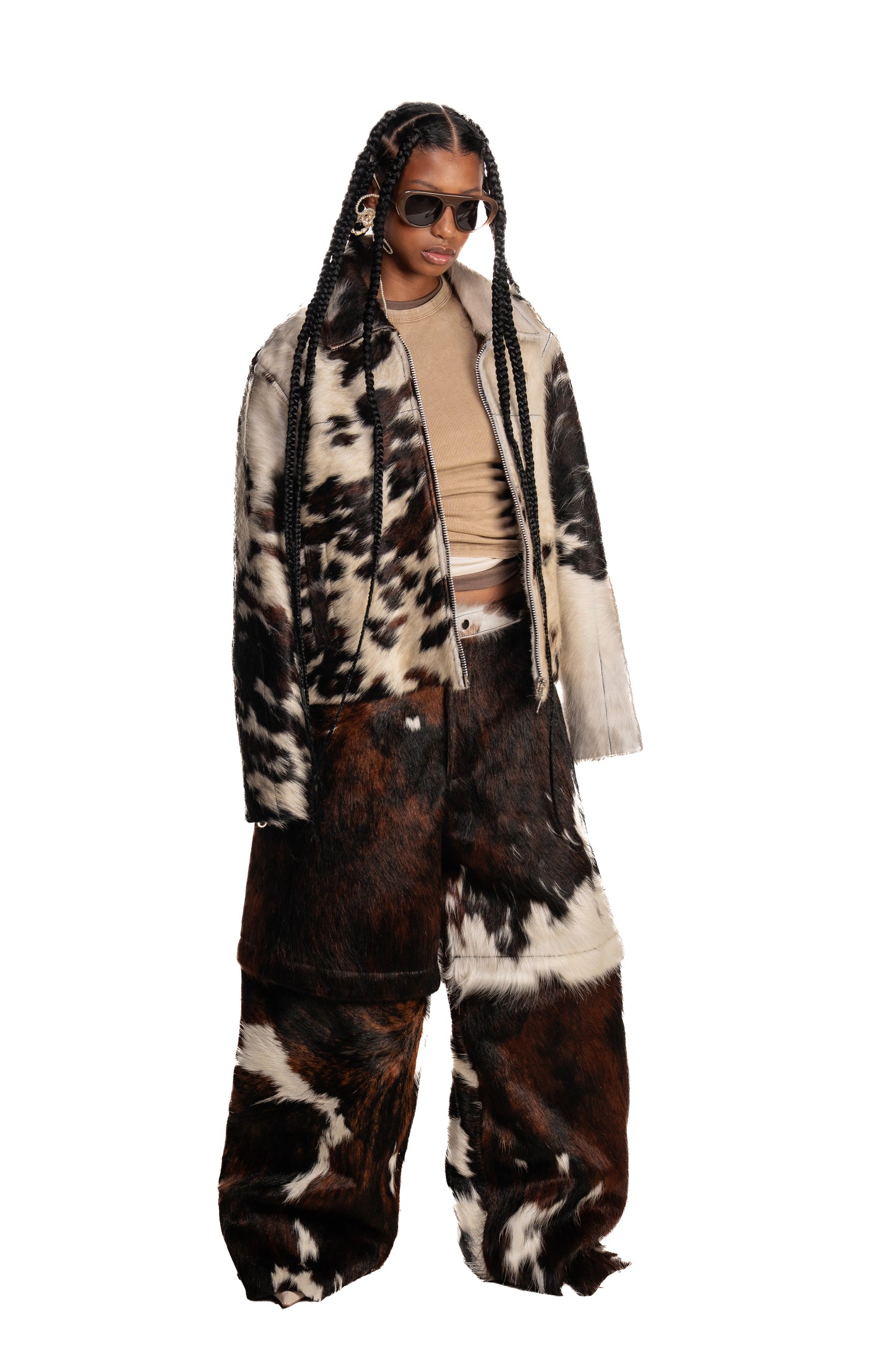 Brown Cowhide Jacket