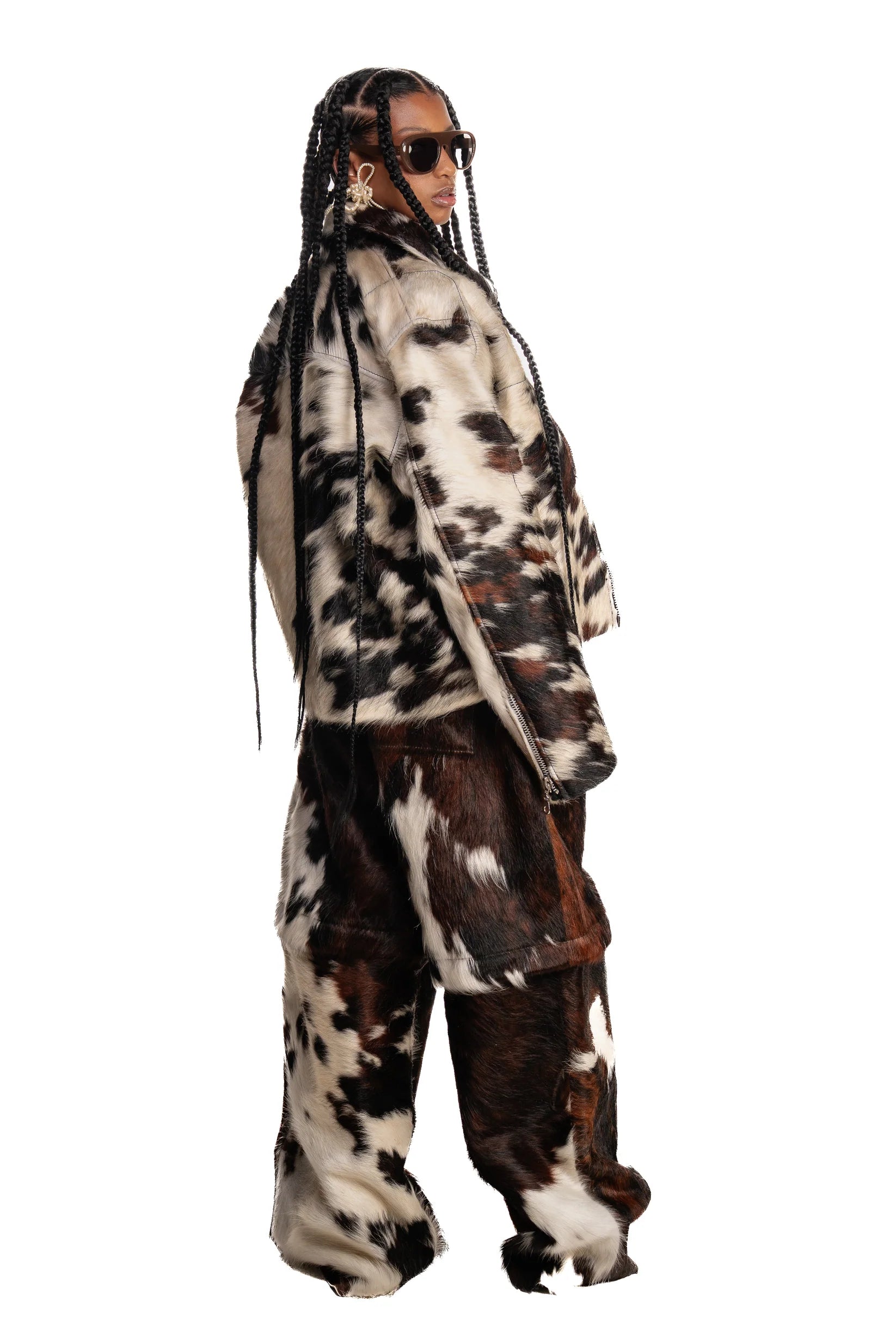 Brown Cowhide Jacket